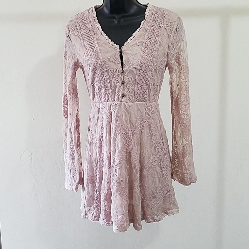 altar'd state - embroidered lace dress